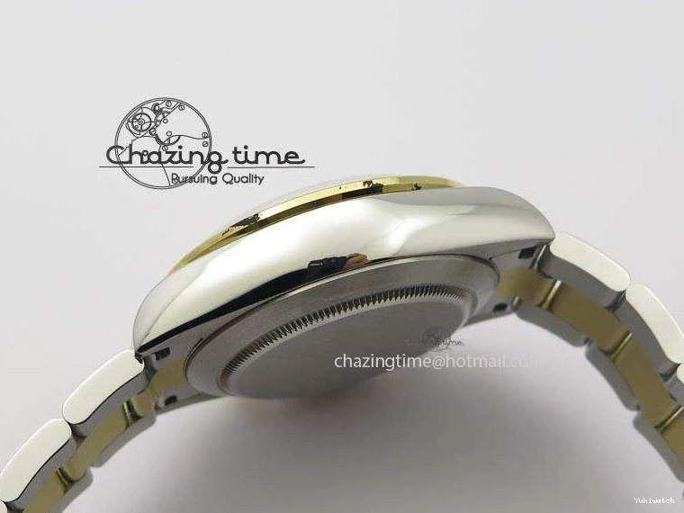 YG Bracelet Dial On Edition JF Daytona A7750 YG Best SS SS 116523 White 0106